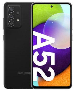 Samsung Galaxy A52 6/128GB 6.50" 90Hz LTE | SM-A526B | Czarny | Stan: Dobry