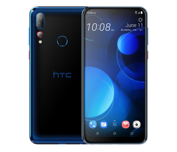 Smartfon HTC Desire 19+ 4/64GB Dual SIM NFC Niebieski | Stan: Dobry