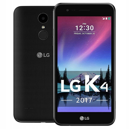 Smartfon LG K4 2017 1/8GB LTE Dual SIM | M160E | Czarny | Stan: Dobry
