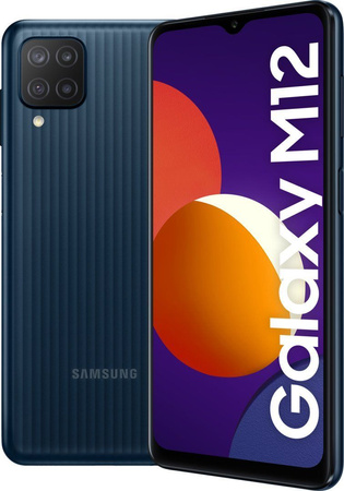 Samsung Galaxy M12 4/64GB | SM-M127F | Czarny | Stan: Dobry