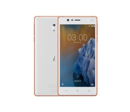 Smartfon Nokia 3 2/16GB LTE 5" Dual SIM TA-1032 Biały| Stan: Idealny