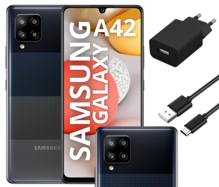 Samsung Galaxy A42 4/128GB 5G NFC | SM-A426B/DS | Czarny | Stan: Idealny
