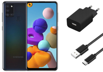 Samsung Galaxy A21s 3/32GB LTE | A217F/DS | Czarny | Stan: Bardzo dobry