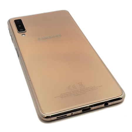Samsung Galaxy A7 4/64GB | SM-A750FN/DS | Złoty | Stan: Dostateczny