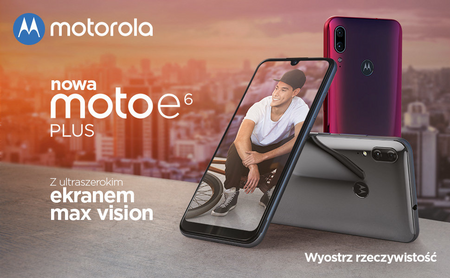 Motorola Moto E6+ 2/32GB Dual Sim LTE | XT2025-2 | Szary | Stan: Dobry