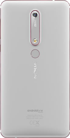 Nokia 6.1 3/32GB Dual Sim LTE | TA-1043 | Srebrny | Stan: Bardzo dobry