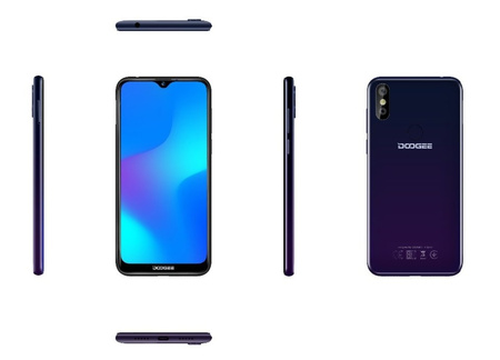 Smartfon Doogee Y8 Plus 3/32GB LTE Dual Sim 6,21" Fioletowy | Stan: Dobry