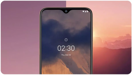 Nokia 2.3 Dual Sim LTE | TA-1206 | Szary | Stan: Bardzo dobry