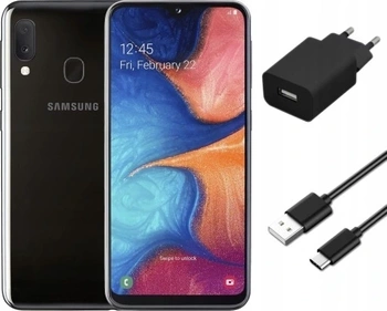 Samsung Galaxy A20e 3/32GB LTE | SM-A202F/DS | Czarny | Stan: Dostateczny