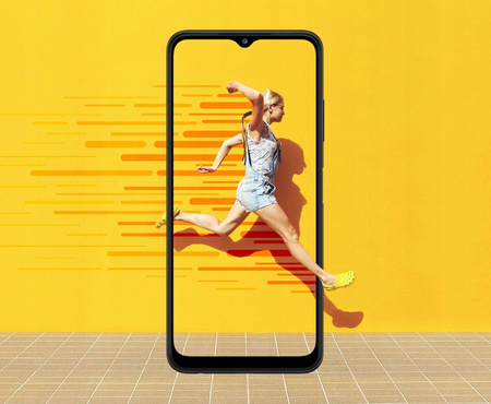 Samsung Galaxy A22 5G 4/128GB | A226B/DSN | Fioletowy | Stan: Bardzo dobry