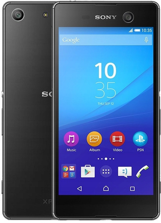 Smartfon Sony Xperia M5 3/16GB LTE 5" 2600 mAh E5603  Czarny | Stan: Dobry