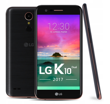 LG K10 2017 Dual Sim LTE | M250e | Black | Condition: Good