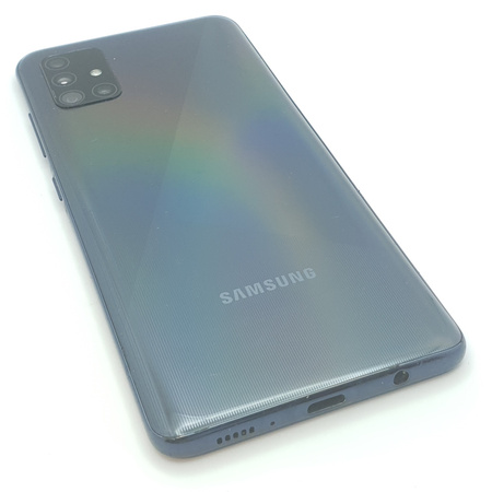 Samsung Galaxy A51 4/128GB LTE | A515F/DS | Czarny | Stan: Dostateczny