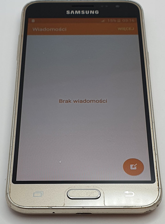 Samsung Galaxy J3 2016 SM-J320FN Złoty | WPLM