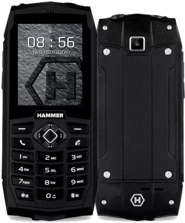 MyPhone Hammer 3+ 3G IP68 Czarny | Stan: Dostateczny
