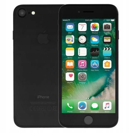 Apple iPhone 7 32GB smartphone | Black + NEW BATTERY 100%| Condition: Good