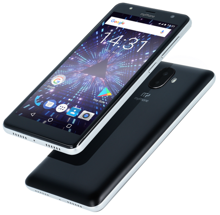 Smartfon myPhone Pocket 18x9 Dual Sim 5.0" Czarny | Stan: Dobry