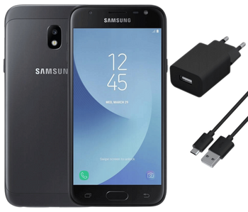 Smartfon Samsung Galaxy J3 2/16GB LTE J330F/DS Czarny | Stan: Bardzo dobry