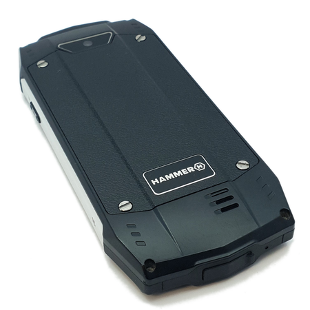 Pancerny telefon komórkowy myPhone Hammer 4 IP68 | Srebrny | Stan: Idealny