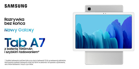 Samsung Galaxy TAB A7 10.4 LTE 3/32GB | T505 | Silver | Stan: Bardzo dobry