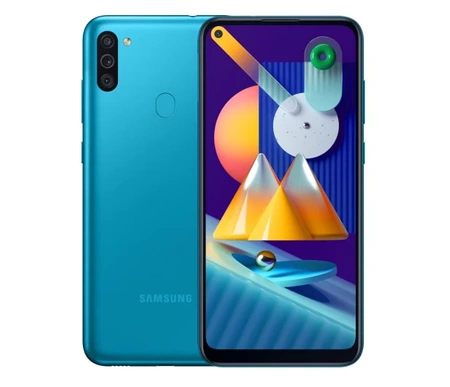 Smartfon Samsung Galaxy M11 3/32GB LTE M115F/DSN Niebieski | Stan: Bardzo dobry