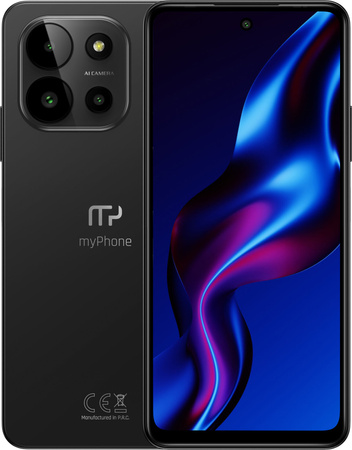 MYPHONE N23 5G 6/128GB | 6.56" smartphone 90Hz | Black | New