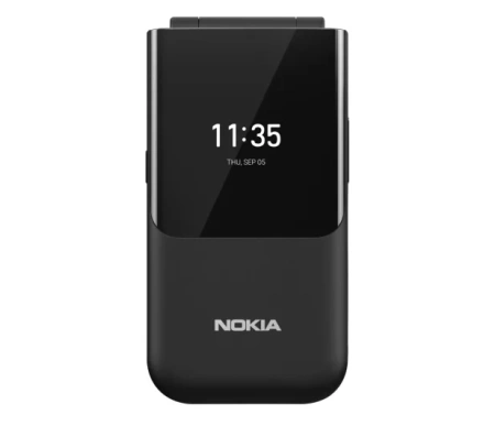 Nokia 2720 Flip Dual SIM Mobile Phone Black | New
