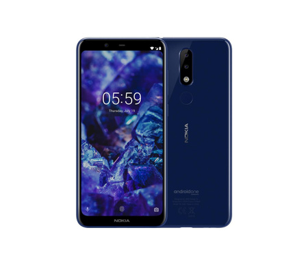 Nokia 5.1 Plus 3/32GB Dual Sim LTE TA-1105 Blue | Condition: Perfect