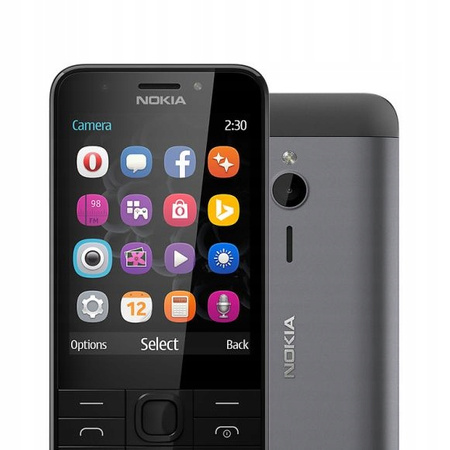 Nokia 230 Dual Sim | RM-1172 | Gray | Condition: Fair