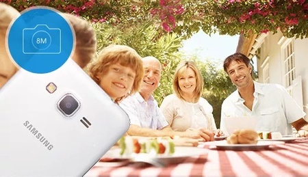 Samsung Galaxy Grand Prime 1/8GB LTE 5" | SM-G531F | Biały | Stan: Dobry