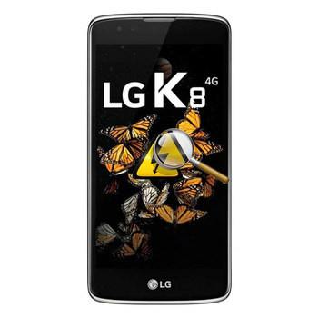 Smartfon LG K8 1,5/8GB LTE 5" 2125 mAh K350N Czarny | Nowy