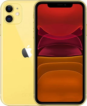 Smartfon Apple iPhone 11 128GB LTE Żółty Nowa Bateria 100% | Stan: Dobry
