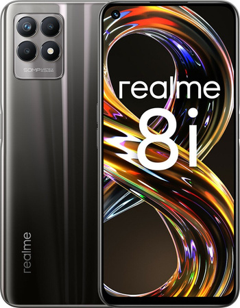 Smartfon REALME 8I 4/64GB 6.6" RMX3151 Czarny | Stan: Bardzo dobry