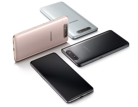 Smartfon Samsung Galaxy A80 A805FN/DS 8/128GB Czarny | Stan: Dobry