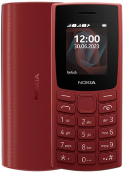 Telefon komórkowy Nokia 105 2023 DS TA-1557 Czerwony | Stan: Bardzo dobry