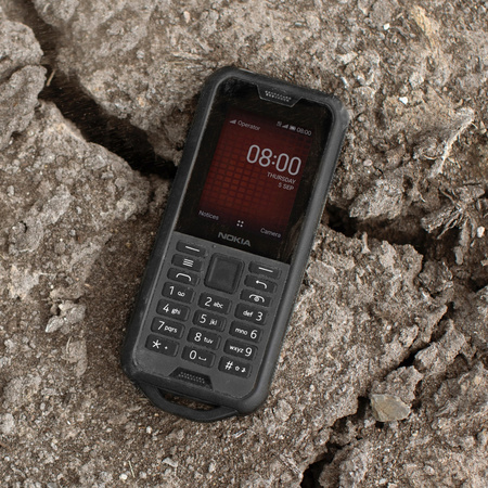 Nokia 800 Tough | IP68 | Czarny | Stan: Bardzo dobry