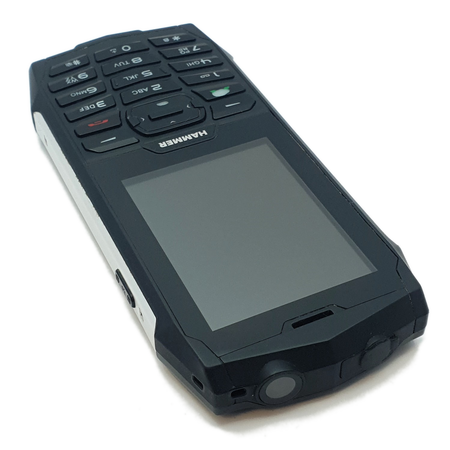 Pancerny telefon komórkowy myPhone HAMMER 4+ IP68 Srebrny| Stan: Dobry