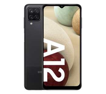 Samsung Galaxy A12 3/32GB LTE 60Hz | SM-A125F/DS | Czarny | Stan: Dobry