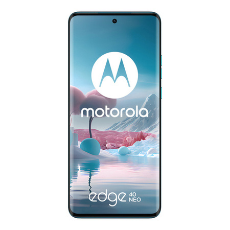 Smartfon Motorola Edge 40 Neo 12/256GB XT2307 Niebieski Stan: Bardzo dobry
