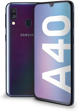 Samsung Galaxy A40 4/64GB LTE | A405FN/DS | Black | Condition: Very Good