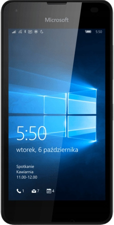 Microsoft Lumia 550 Czarny | Stan: Dobry