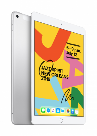 Tablet Apple iPad 7 A2198 2019 32GB Silver | Stan: Bardzo dobry