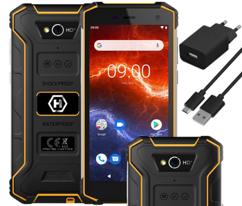 Smartfon MyPhone Hammer Energy 2 LTE IP68 Pomarańczowy | Nowy