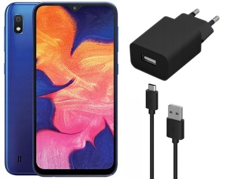 Samsung Galaxy A10 2/32GB LTE | A105FN/DS | Granatowy | Stan: Dostateczny