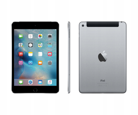 Tablet Apple iPad mini 4 128GB A1550 Space Gray | Stan: Idealny