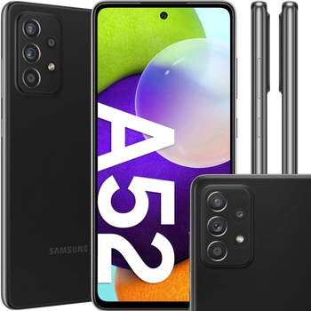 Samsung Galaxy A52 6/128GB 90Hz LTE | A525F/DS | Czarny | Stan: Dostateczny