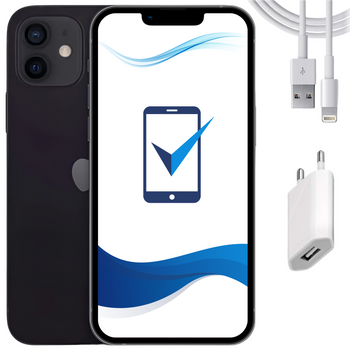 Apple iPhone 12 64GB 5G Czarny NOWA BATERIA 100% | Stan: Bardzo dobry