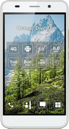Smartfon Orange Dive 70 8GB LTE | Biały | Stan: Bardzo dobry