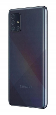 Samsung Galaxy A71 6/128GB LTE | SM-A715F/DS | Czarny | Stan: Bardzo dobry