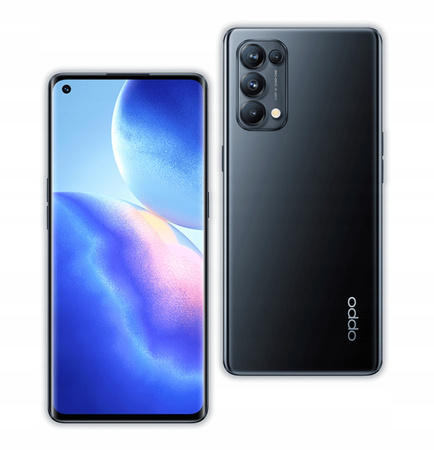 Smartfon Oppo Reno 5 8/128GB 5G 6.43" 90Hz Czarny | Stan: Bardzo dobry